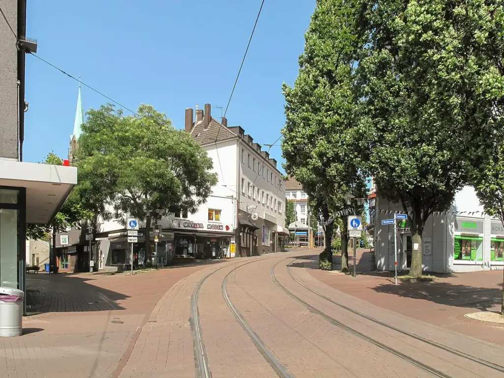 Straße in Essen-Borbeck-Mitte