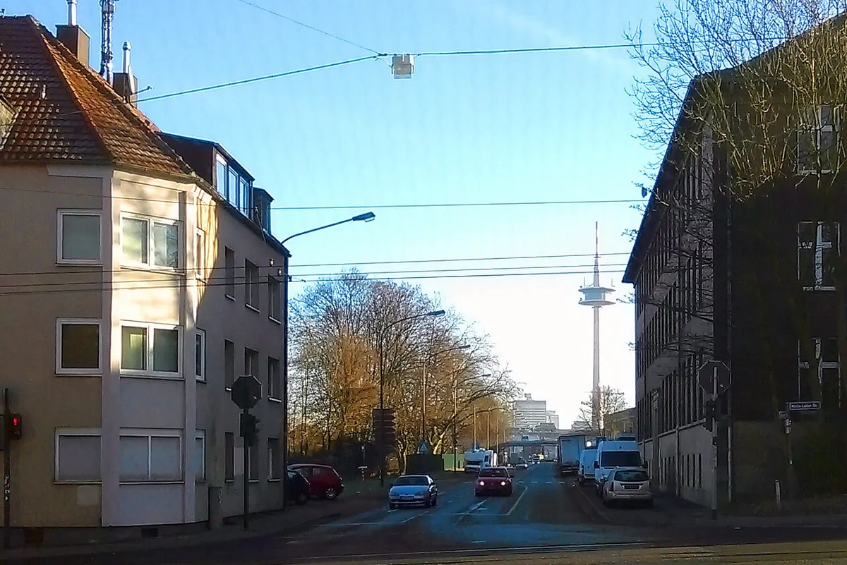 Straßenzug in Essen-Holsterhausen
