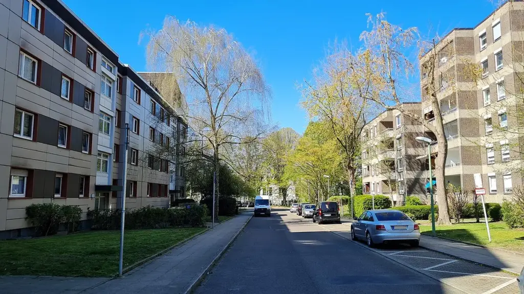 Winterdienst Essen-Horst: Wohnhäuser am Leuschnerweg