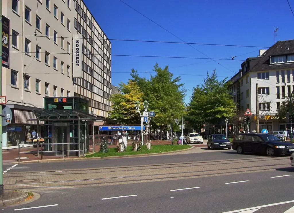 Wohnstraße in Essen-Rüttenscheid