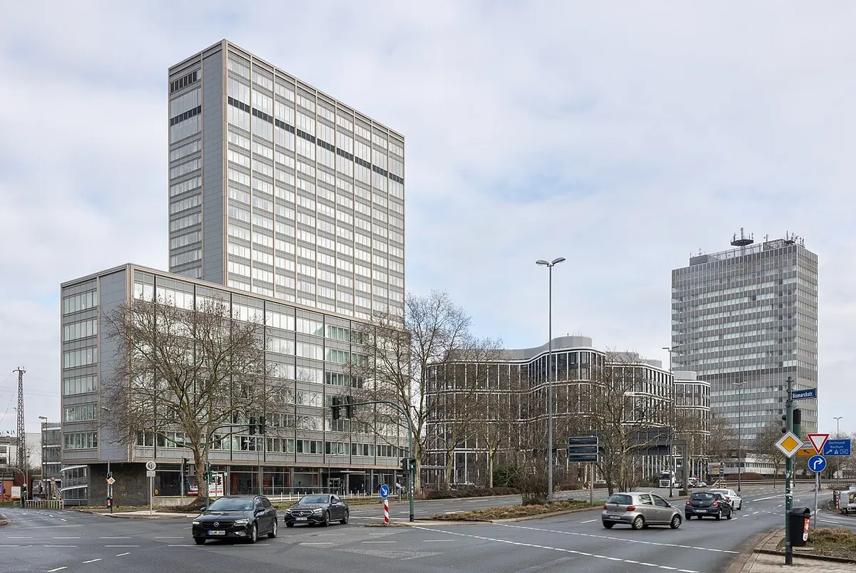 Wohnstraße im Essener Südviertel